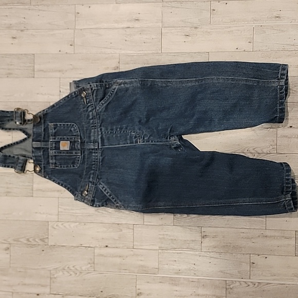 Carhartt Other - Carhartt Denim Overalls Size 18 Months